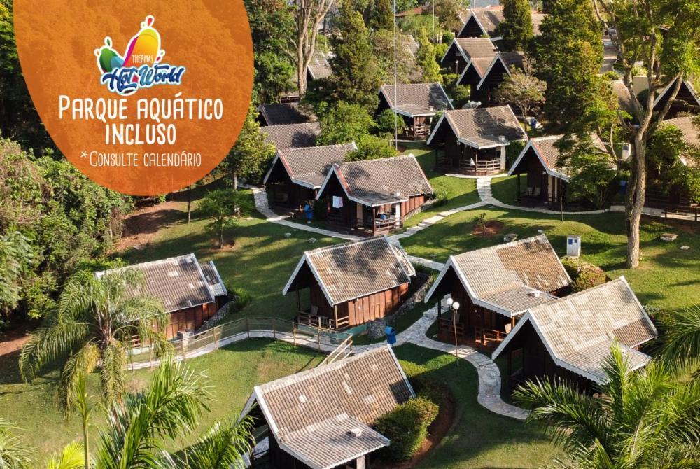 Cabana'S Hotel - Thermas Hot World Monte Sião Esterno foto